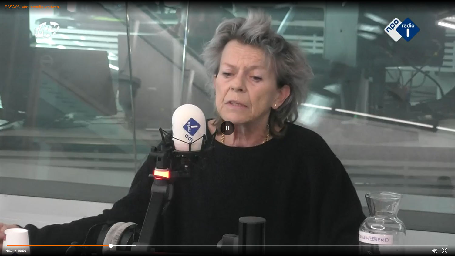 Connie Palmen bij Nieuwsweekend over Voornamelijk vrouwen - conniepalmen